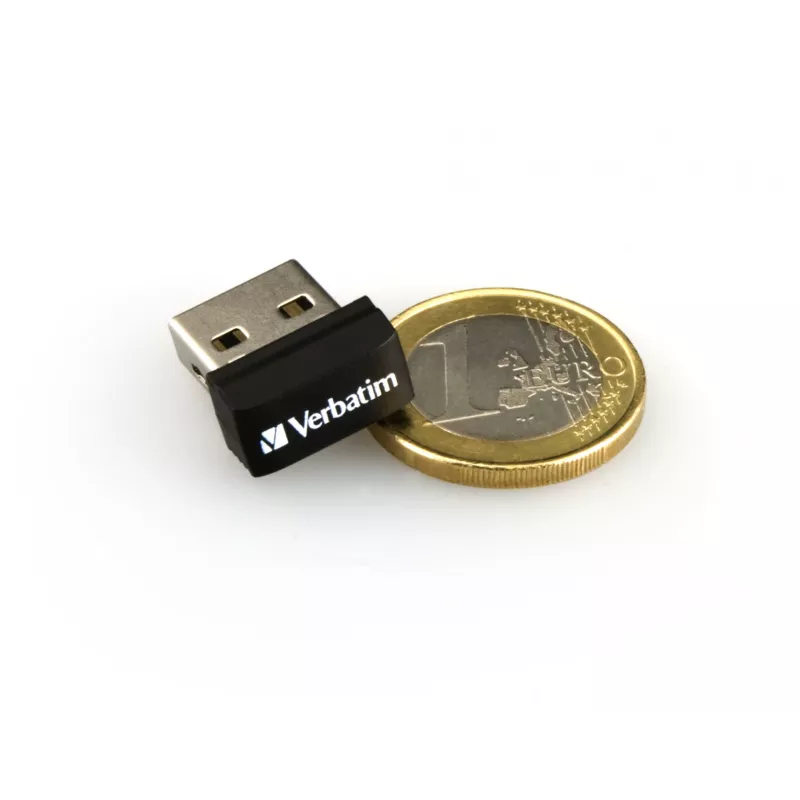 “Verbatim Store 'n' Stay NANO” USB atmintinė 32 GB, juoda
