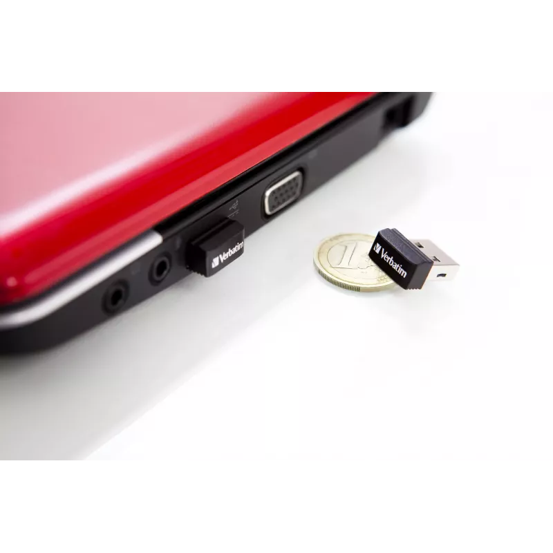 “Verbatim Store 'n' Stay NANO” USB atmintinė 32 GB, juoda