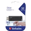 Verbatim Slider USB atmintinė 32 GB juoda