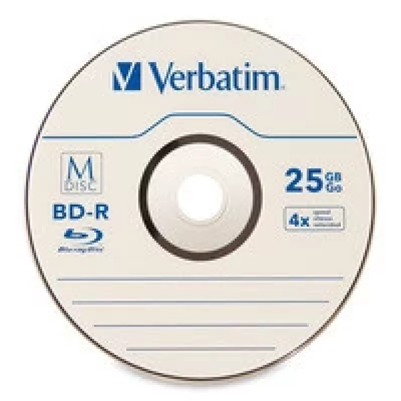 Verbatim 98909 tuščias BD-R diskas 25 GB 25 vnt.