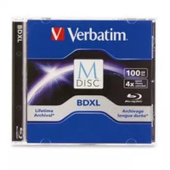 Verbatim 98912 Blu-Ray diskas M-Disc BDXL 100 GB 1 vnt.