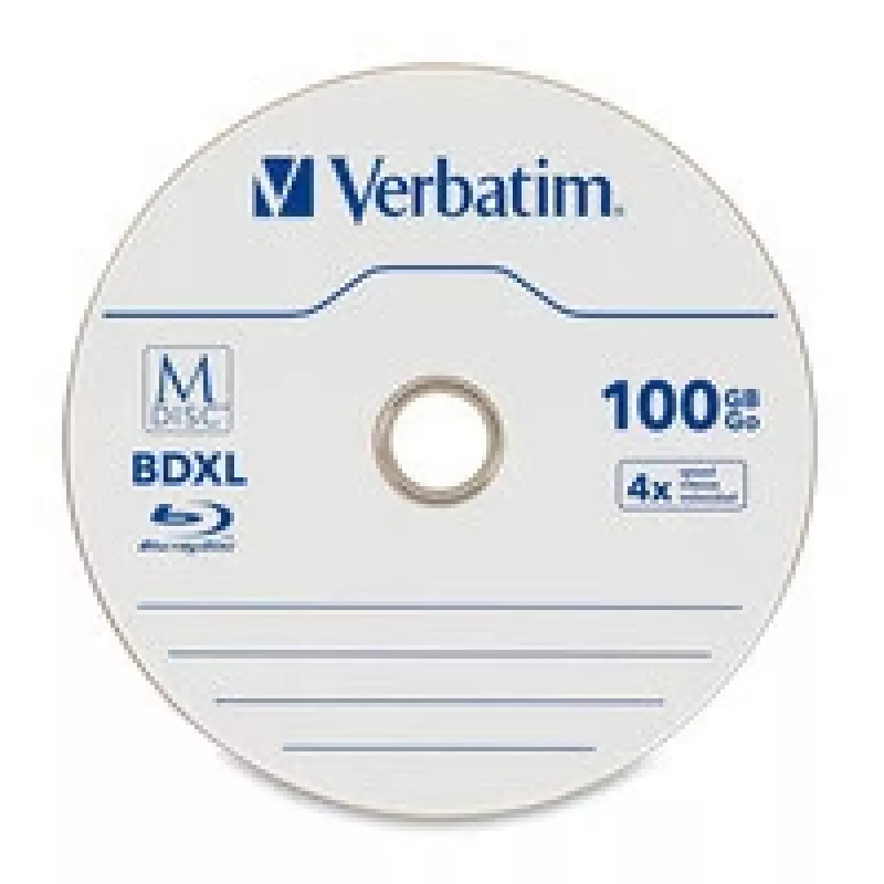 Verbatim 98912 Blu-Ray diskas M-Disc BDXL 100 GB 1 vnt.