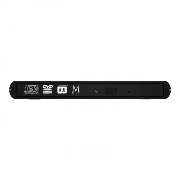 Verbatim Slimline išorinis CD/DVD optinis diskų įrenginys DVD-RW juodas