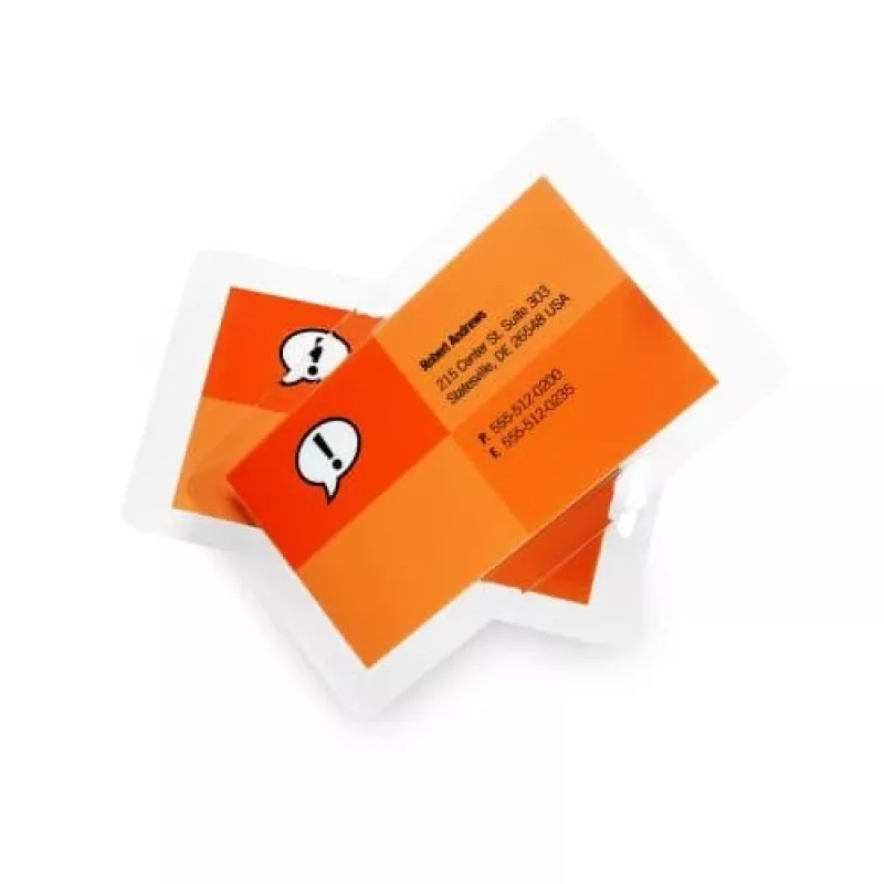 GBC Laminavimo maišelis 64x108mm 125 mikronai, blizgus, skaidrus, polietilenas, 64x108, 0.25 mm, 64 mm