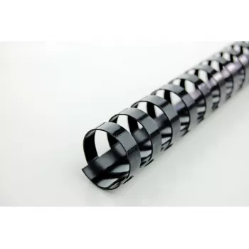 GBC CombBind įrišimo šukos 16mm A4 21R, juodos, 145 lapų, PVC
