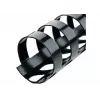 GBC CombBind įrišimo šukos 19mm A4 21R, juodos, 180 lapų, PVC