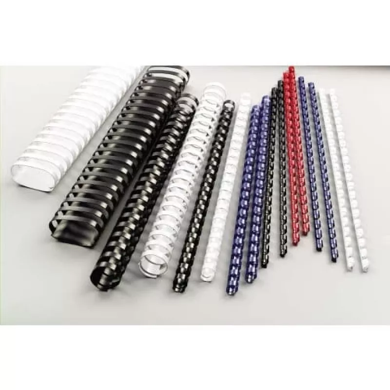 GBC CombBind įrišimo šukos 22mm A4 21R, juodos, 210 lapų