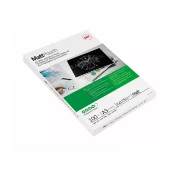 GBC laminavimo maišelis A3 matinis 125 mikronų