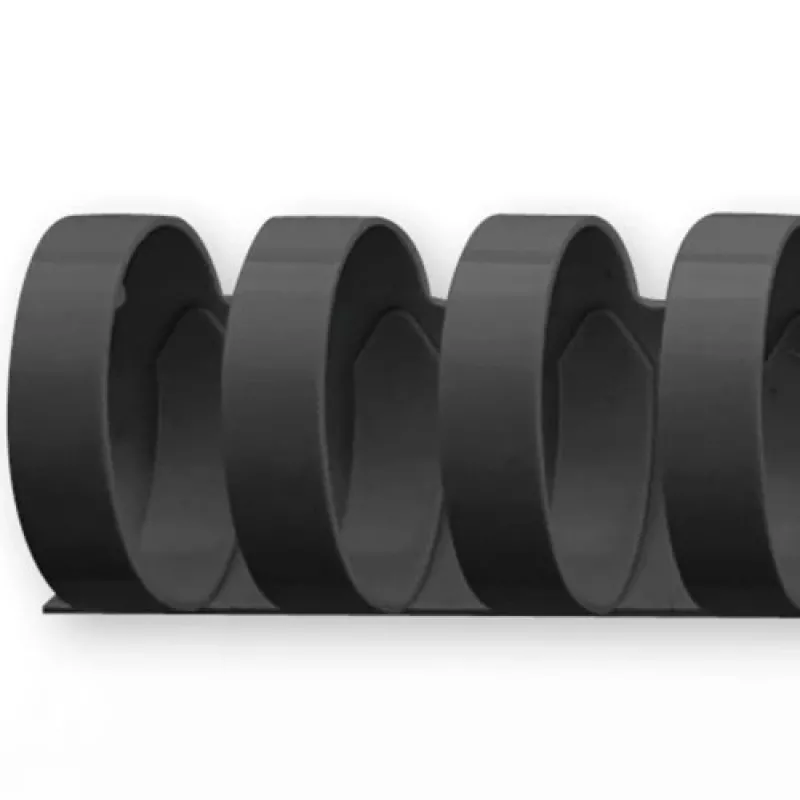 GBC CombBind įrišimo šukos 25mm A4 21R, juoda, 240 lapų, PVC