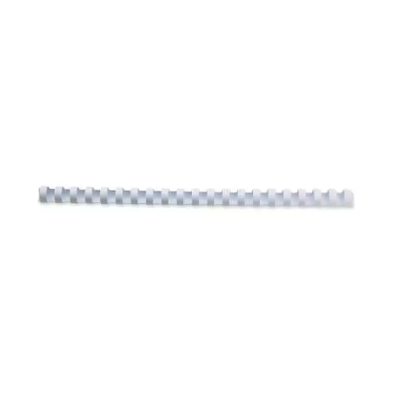 GBC CombBind įrišimo šukos 8 mm A4 21R, baltos, 45 lapų, PVC