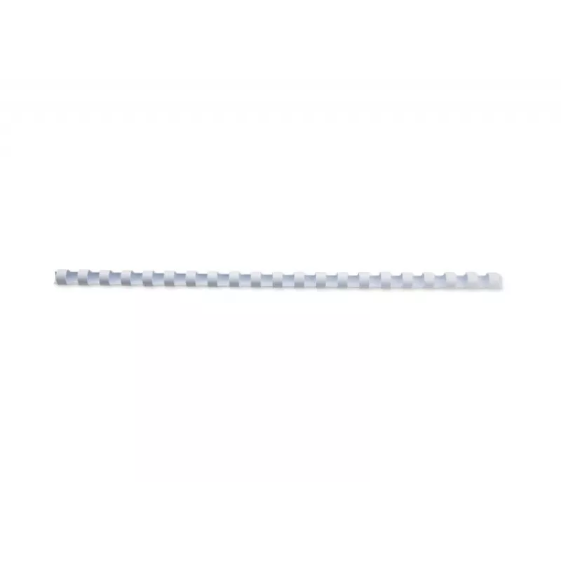 GBC CombBind rišimo šukos 10mm A4 21R, baltos, 65 lapų, PVC