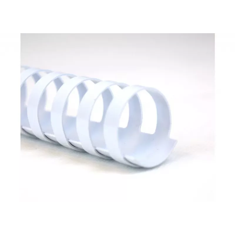 GBC CombBind įrišimo šukos 45mm A4 21R, balta, 440 lapų, PVC