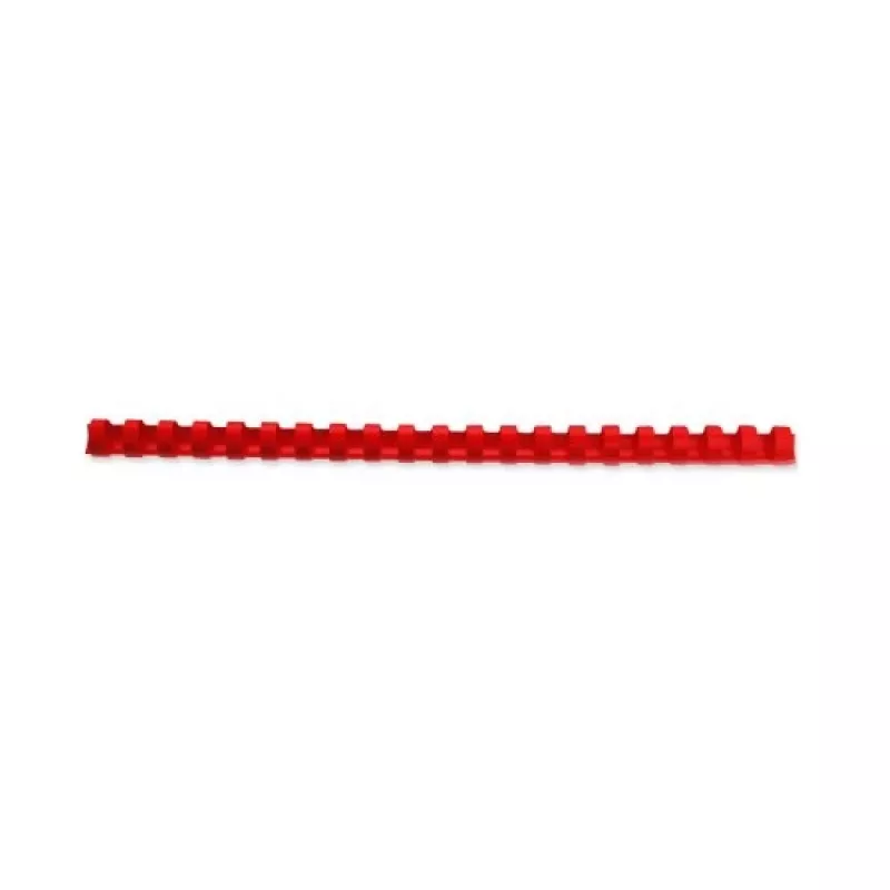 GBC CombBind įrišimo šukos 14mm A4 21R, raudonos, 125 lapų, PVC, 100 vnt.