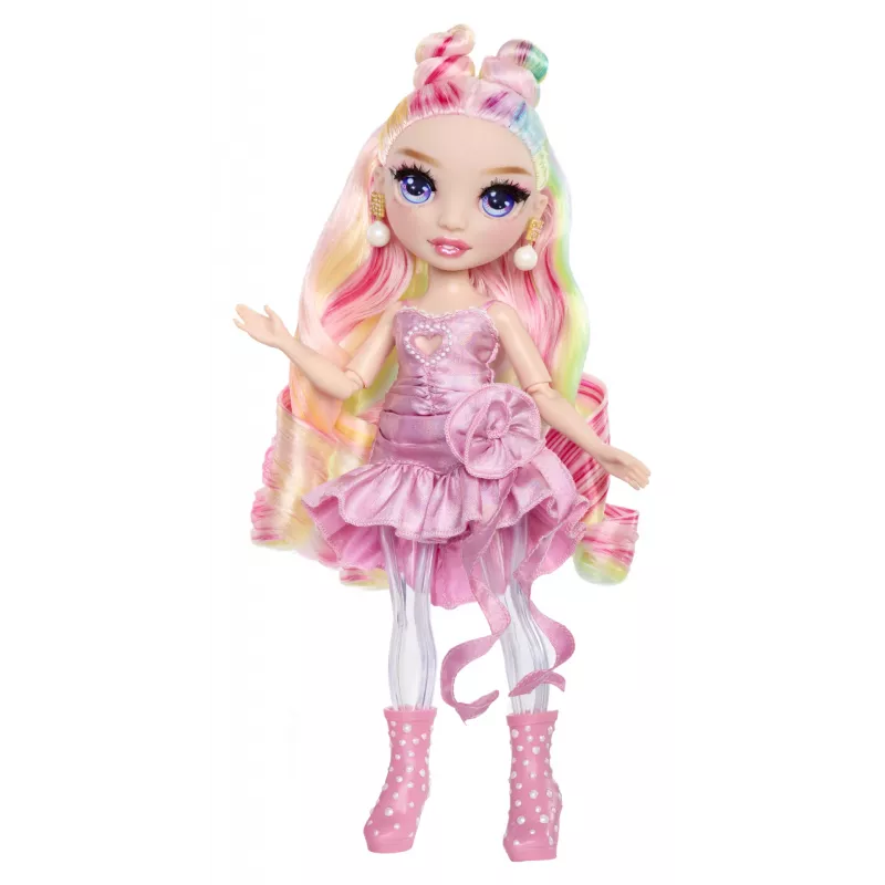 Rainbow High Rainbow Shimmers su Slime mados lėlė – Bella (rožinė)