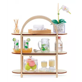 Miniverse Make It Mini Spa rinkinys, 8 m., įvairiaspalvis, plastikas