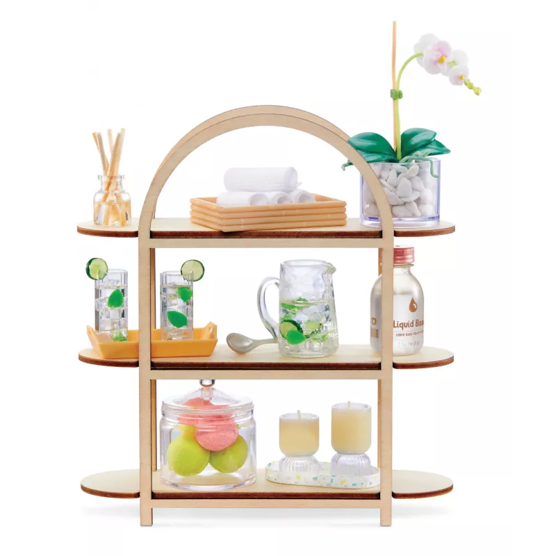 Miniverse Make It Mini Spa rinkinys, 8 m., įvairiaspalvis, plastikas