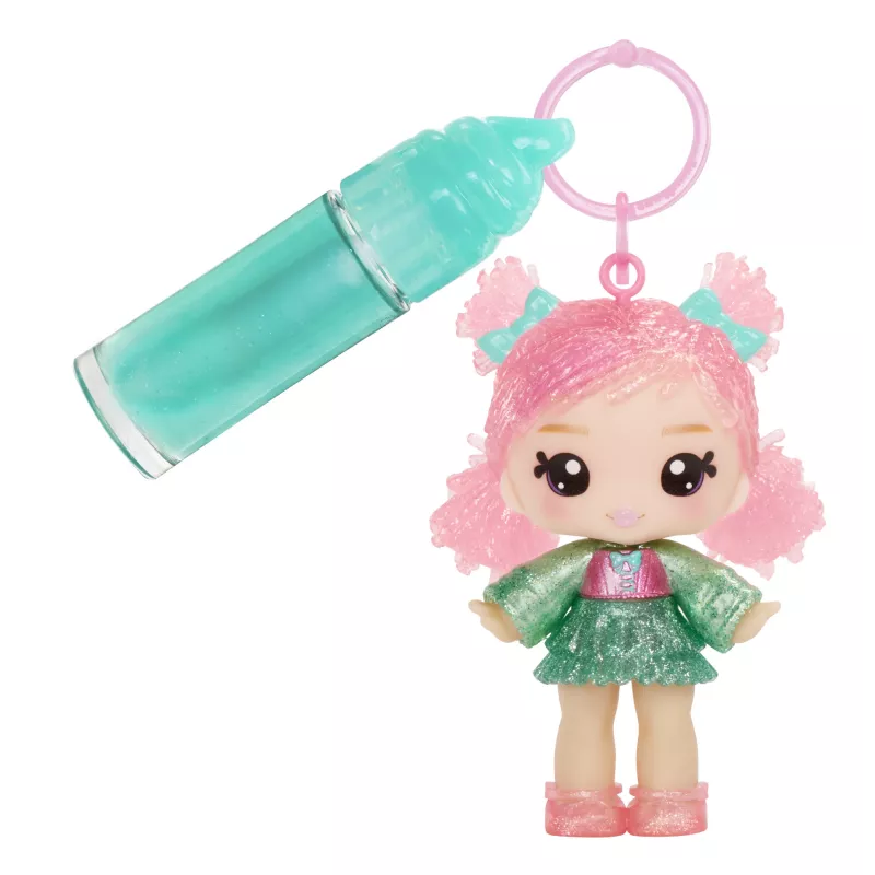 MGA Entertainment Yummiland Lip Gloss Doll Series 2 – Licorice (Susie Sour Straw) – lėlė su lūpų blizgiu