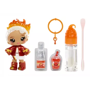MGA Entertainment Yummiland Lip Gloss Lėlė 2 serija – Cinamono Prieskonis (Gintarinis Cinamonas)