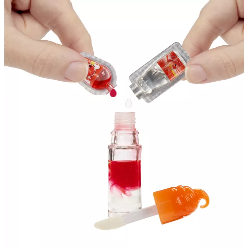 MGA Entertainment Yummiland Lip Gloss Lėlė 2 serija – Cinamono Prieskonis (Gintarinis Cinamonas)