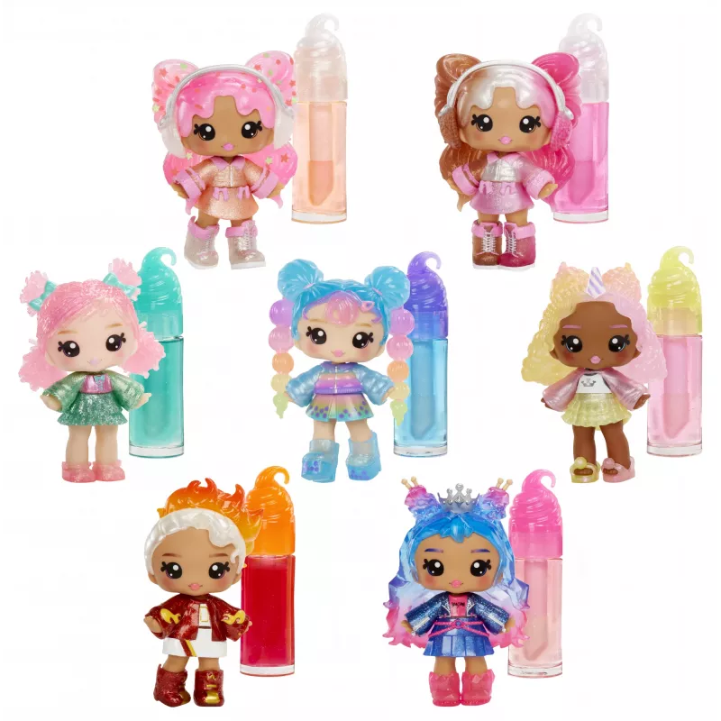 MGA Entertainment Yummiland Lip Gloss Lėlė 2 serija – Cinamono Prieskonis (Gintarinis Cinamonas)