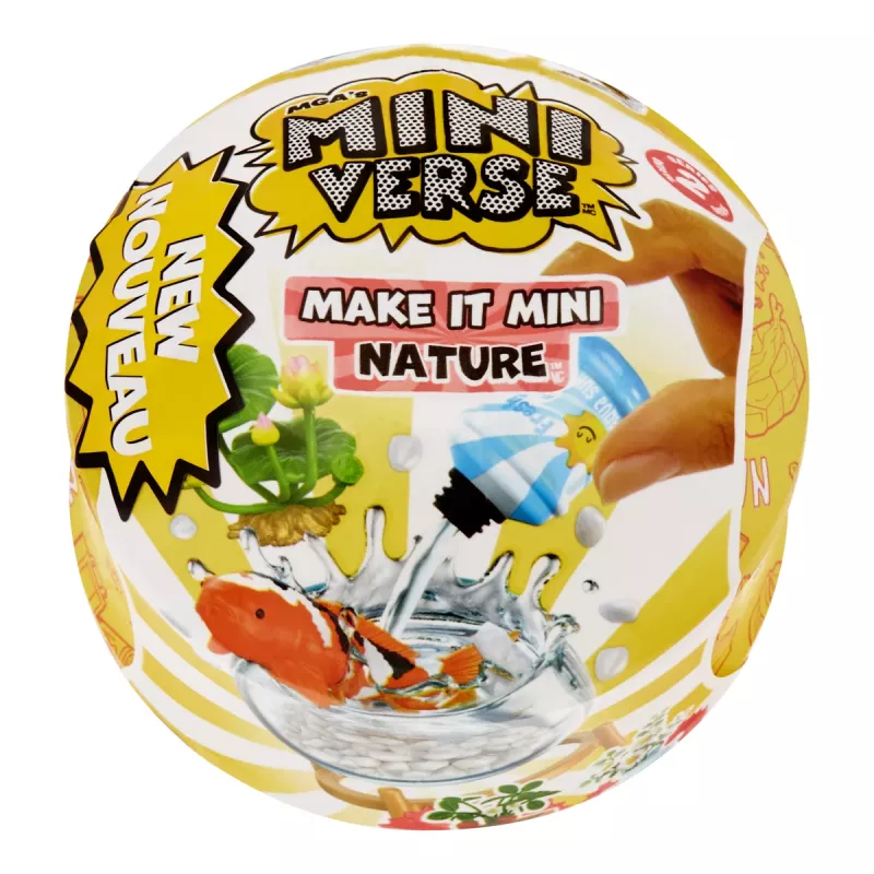 Miniverse MGA's - Make It Mini Nature Series 2 PDQ, 8 m., Įvairiaspalvis, Plastikas