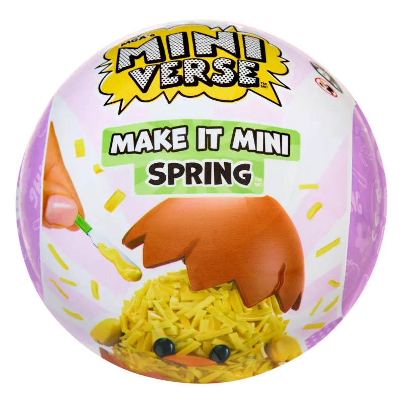 Miniverse Make It Mini Spring rinkinys, 8 m., įvairiaspalvis