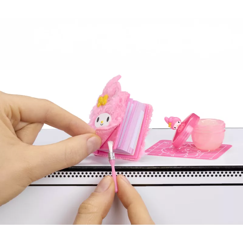 Miniverse Make It Mini Hello Kitty and Friends Series 3 kūrybinis rinkinys, 8 m., Hello Kitty, įvairiaspalvis, plastikas, derva