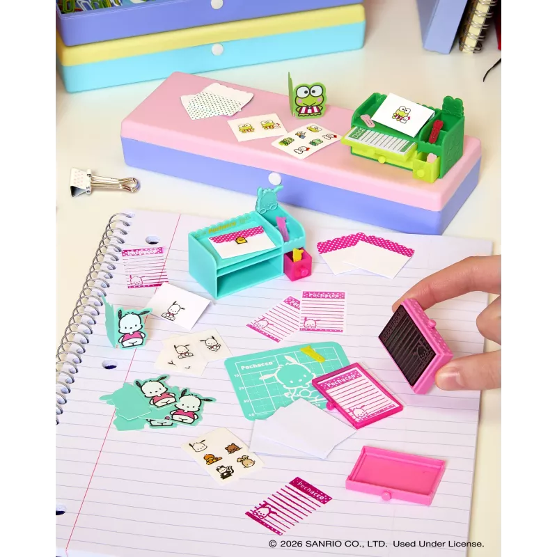 Miniverse Make It Mini Hello Kitty and Friends Series 3 kūrybinis rinkinys, 8 m., Hello Kitty, įvairiaspalvis, plastikas, derva