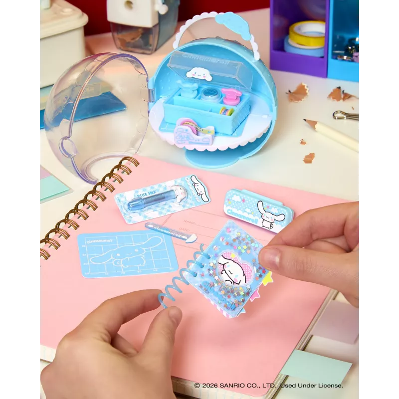 Miniverse Make It Mini Hello Kitty and Friends Series 3 kūrybinis rinkinys, 8 m., Hello Kitty, įvairiaspalvis, plastikas, derva