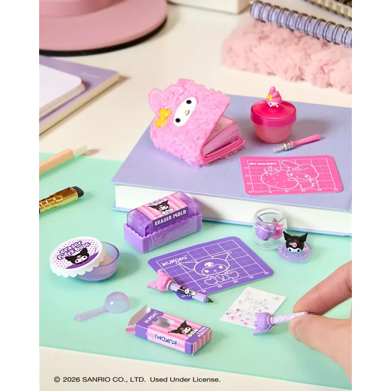 Miniverse Make It Mini Hello Kitty and Friends Series 3 kūrybinis rinkinys, 8 m., Hello Kitty, įvairiaspalvis, plastikas, derva