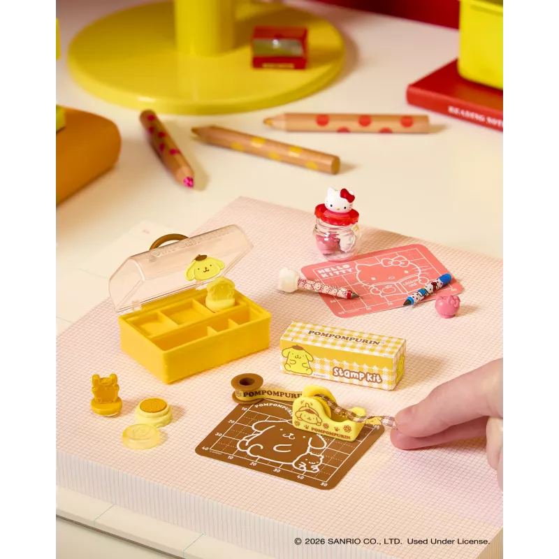 Miniverse Make It Mini Hello Kitty and Friends Series 3 kūrybinis rinkinys, 8 m., Hello Kitty, įvairiaspalvis, plastikas, derva