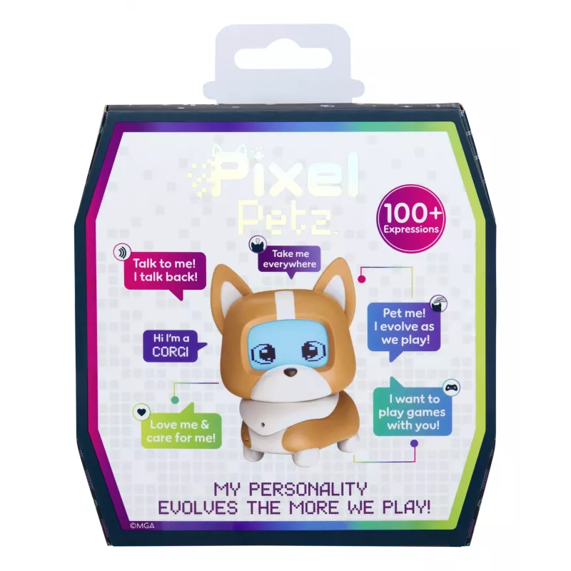 MGA Entertainment Pixel Petz - Korgis PDQ pakuotėje