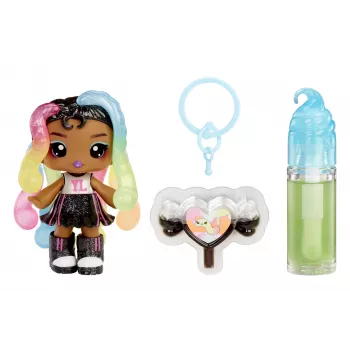 MGA Entertainment Yummiland lūpų blizgesio lėlė Sour Sweeties – Sasha Sourworms
