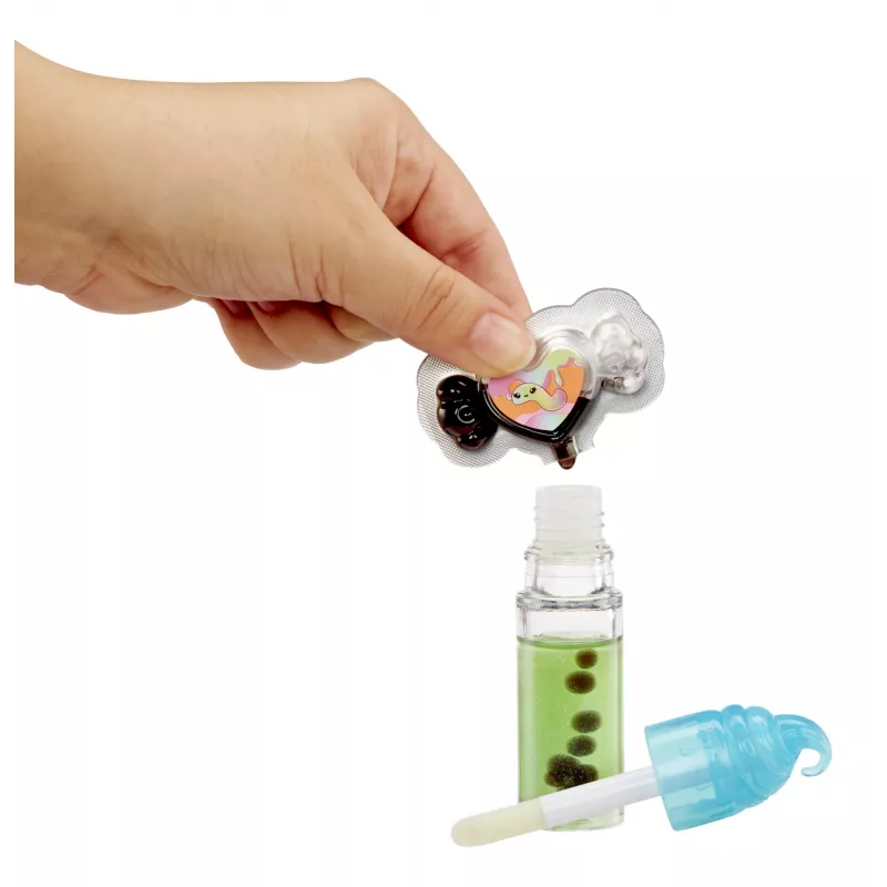 MGA Entertainment Yummiland lūpų blizgesio lėlė Sour Sweeties – Sasha Sourworms