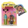 MGA Entertainment Yummiland lūpų blizgesio lėlė Sour Sweeties – Sasha Sourworms