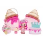 MGA Entertainment Yummiland Grožio Krepšys su Lūpų Blizgesio Lėle – Ledų Grožio Krepšys