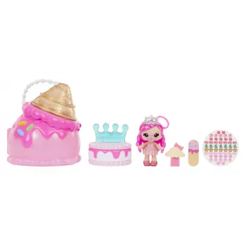 MGA Entertainment Yummiland Grožio Krepšys su Lūpų Blizgesio Lėle – Ledų Grožio Krepšys
