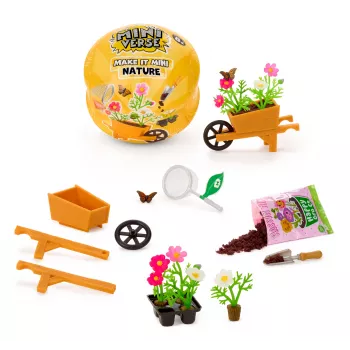 Miniverse Make It Mini Nature – 3 serija, 8 m., įvairiaspalvis, plastikas