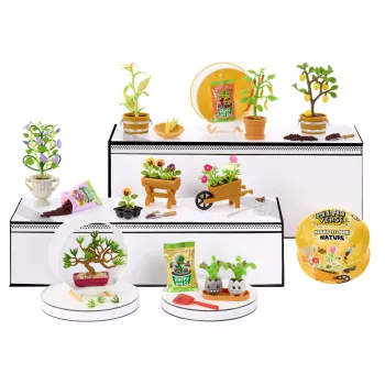 Miniverse Make It Mini Nature – 3 serija, 8 m., įvairiaspalvis, plastikas