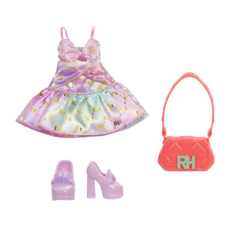 Rainbow High My Fashion Style Fashion Dolls – Bella, mados lėlė, moteriška, 4 m., Berniukas/Mergaitė, 280 mm, Įvairiaspalvė