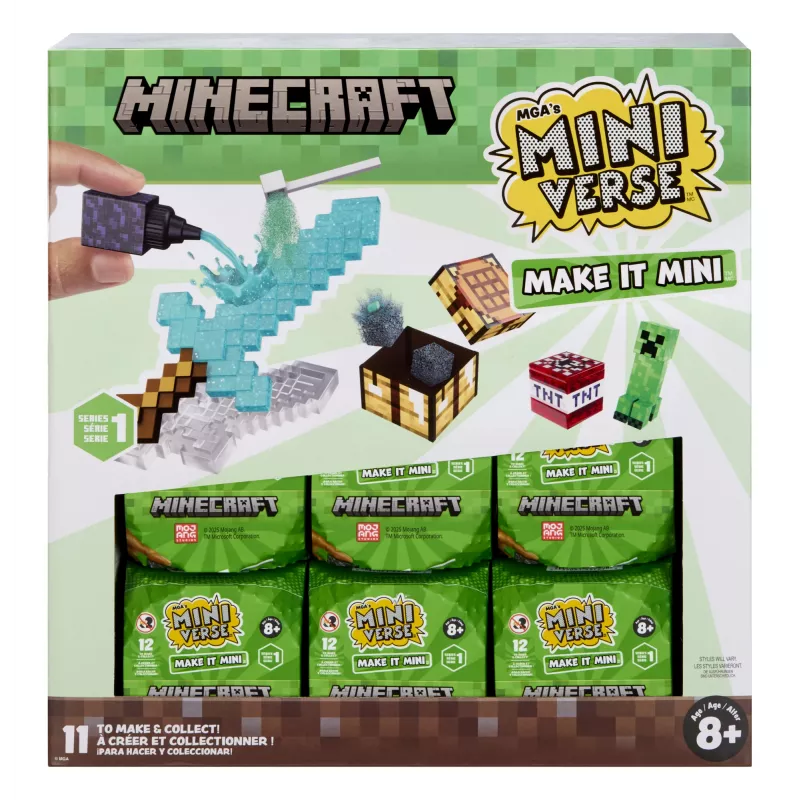 Miniverse Make It Mini Minecraft rinkinys