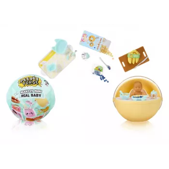 Miniverse Make It Mini Real Baby žaislų rinkinys, 8 m., įvairiaspalvis, plastikas