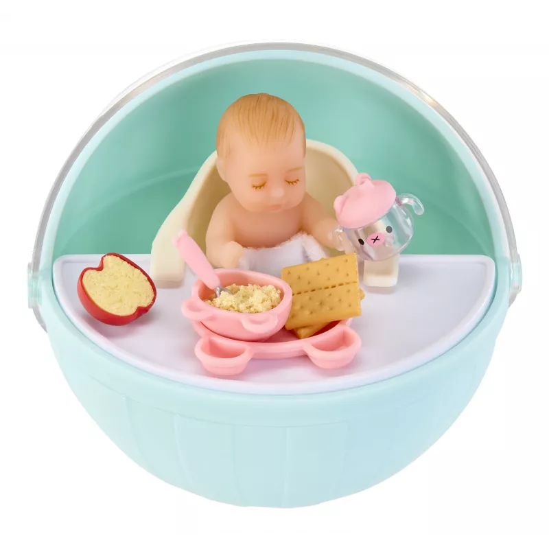 Miniverse Make It Mini Real Baby žaislų rinkinys, 8 m., įvairiaspalvis, plastikas