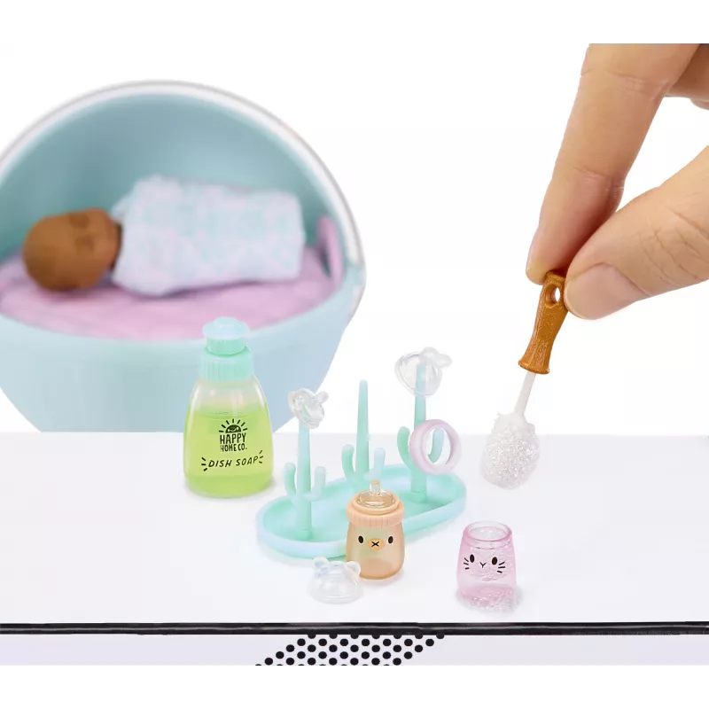 Miniverse Make It Mini Real Baby žaislų rinkinys, 8 m., įvairiaspalvis, plastikas