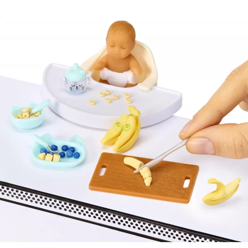 Miniverse Make It Mini Real Baby žaislų rinkinys, 8 m., įvairiaspalvis, plastikas