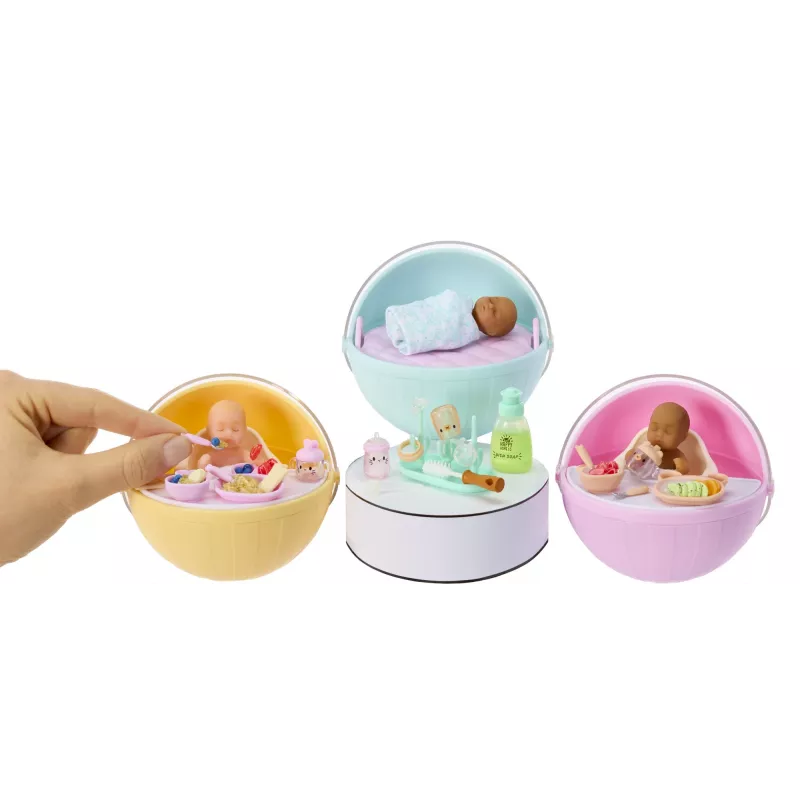Miniverse Make It Mini Real Baby žaislų rinkinys, 8 m., įvairiaspalvis, plastikas