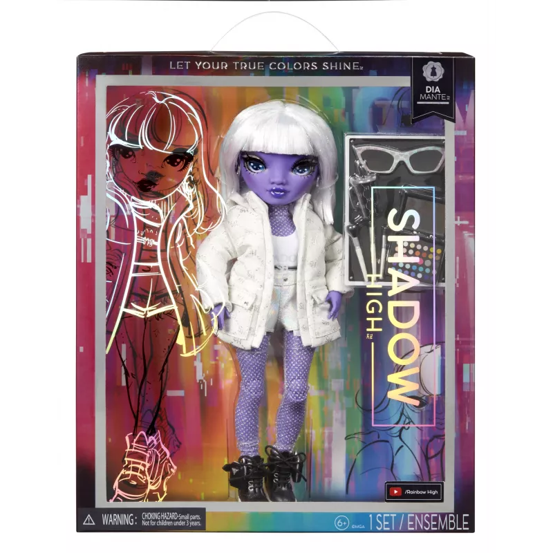 Lėlė Rainbow High Shadow High 583066EUC
