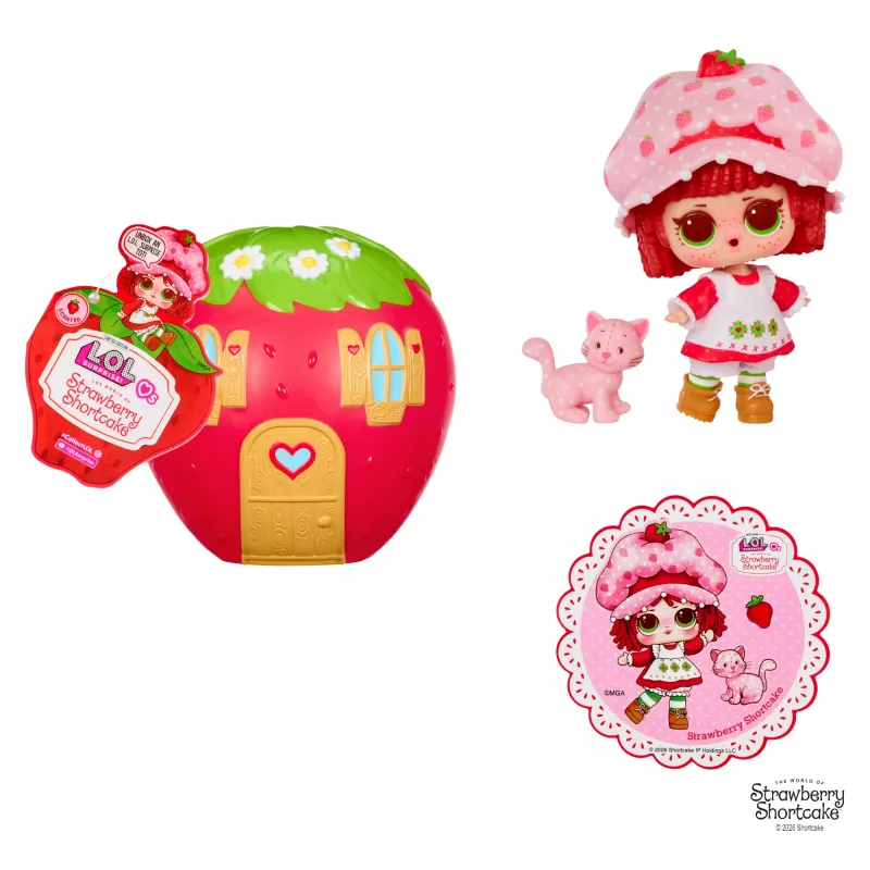 L.O.L. Surprise Loves Strawberry Shortcake Tots – Kolekcinės lėlytės su kvapais