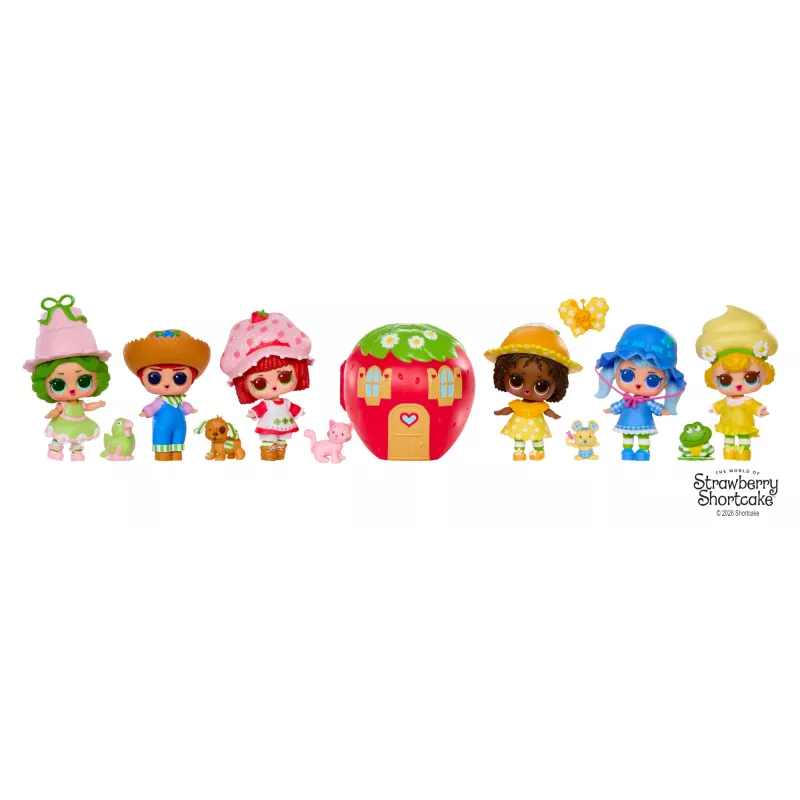 L.O.L. Surprise Loves Strawberry Shortcake Tots – Kolekcinės lėlytės su kvapais