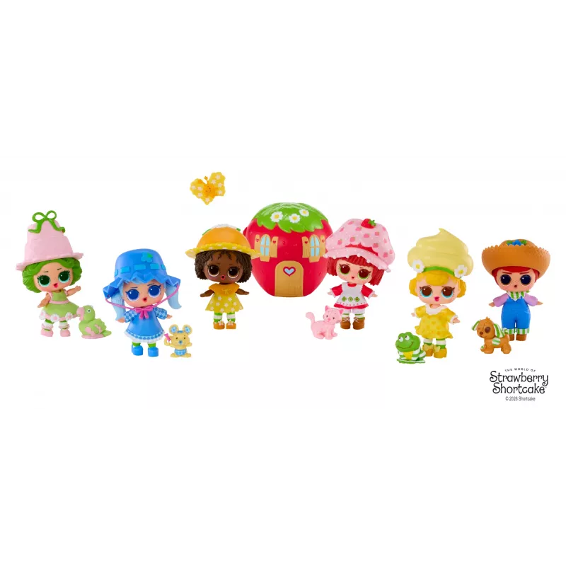 L.O.L. Surprise Loves Strawberry Shortcake Tots – Kolekcinės lėlytės su kvapais